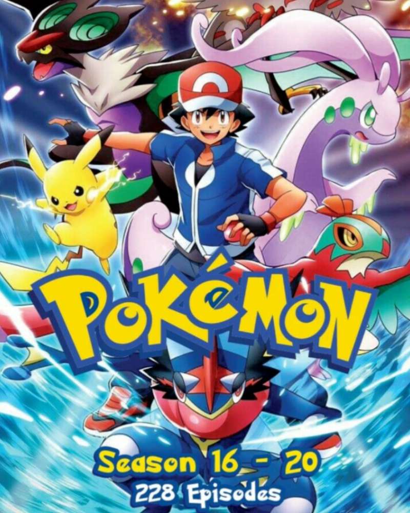 Pokemon Season 1-20 USA English Version Anime DVD Complete Collection All Region English Dubbed Box Set