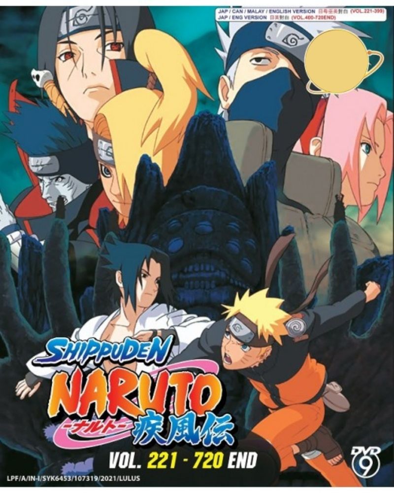 Naruto Shippuden Series Anime DVD Collection Dual Audio Dubbed Box