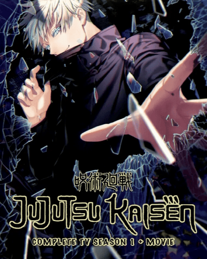 Jujutsu Kaisen Episode 1-24 + The Movie 0 Anime DVD Collection All Region Dual Audio English Dubbed and Subbed Box Set