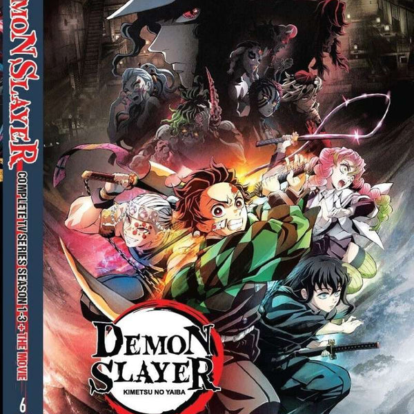 Demon Slayer: Kimetsu no Yaiba (Season 3: VOL.1 - 11 End) ~ English Dubbed  ~ DVD