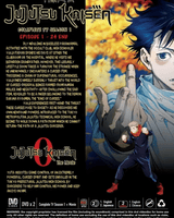 Jujutsu Kaisen Episode 1-24 + The Movie 0 Anime DVD Collection All Region Dual Audio English Dubbed and Subbed Box Set
