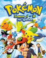 Pokemon Season 1-20 USA English Version Anime DVD Complete Collection All Region English Dubbed Box Set