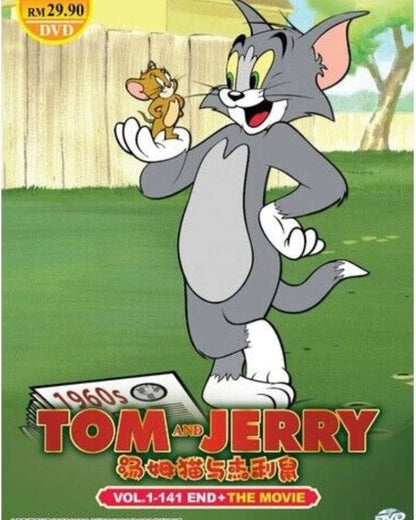 Tom And Jerry Complete TV Series Vol.1-141 End + Movie