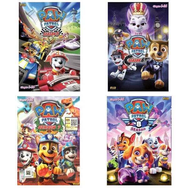 Paw Patrol Season 1-8 Collection
