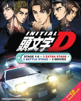 Initial D Complete Series Collection Anime DVD Collection All Region English Subbed Box Set