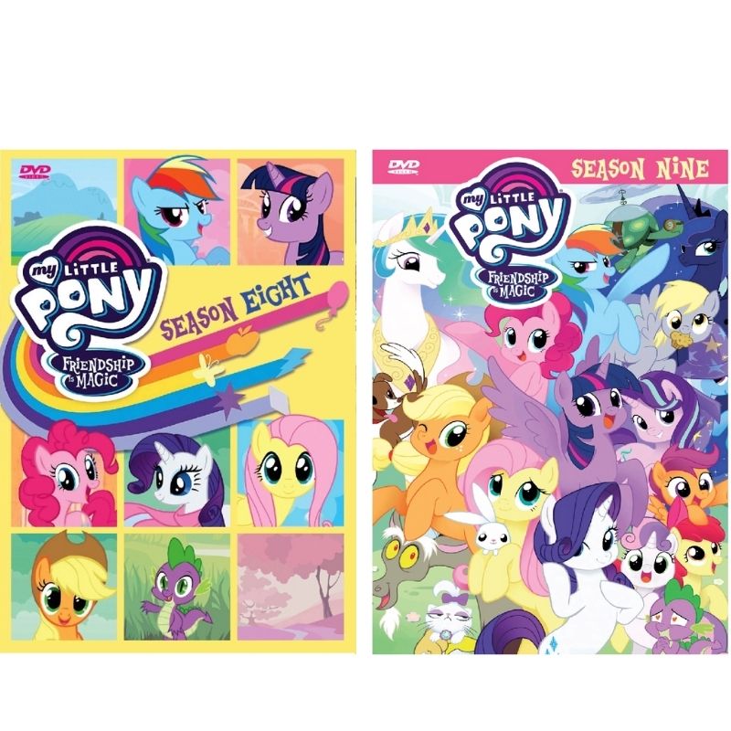 My Little Pony: Friendship is Magic Season 8 and 9 Box Set Collection Episode 1-26 TV Series DVD