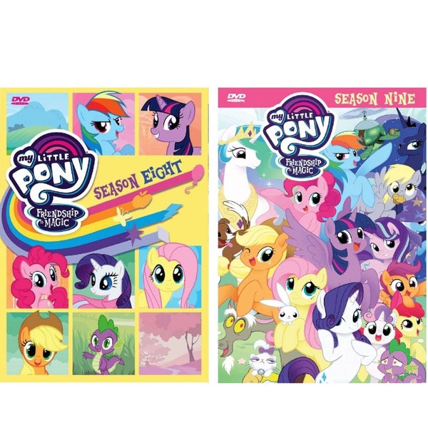 My Little Pony: Friendship is Magic Season 8 and 9 Box Set Collection Episode 1-26 TV Series DVD