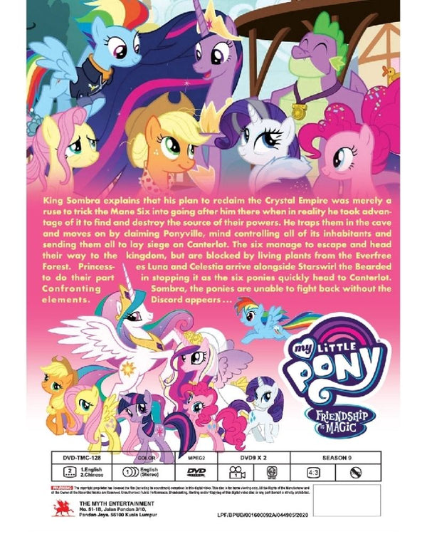 My Little Pony: Friendship is Magic Season 9 Episode 1-26 TV Series DVD