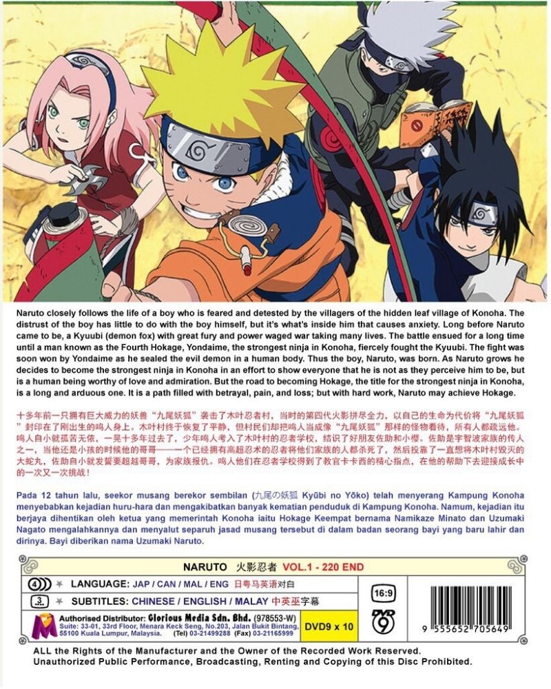 Naruto & Naruto Shippuden Complete Anime Series (Episodes 1-720 +