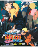 Naruto Shippuden Complete Series Episode 221-720 Anime DVD Collection All Region Dual Audio English Dubbed and Subbed Box Set