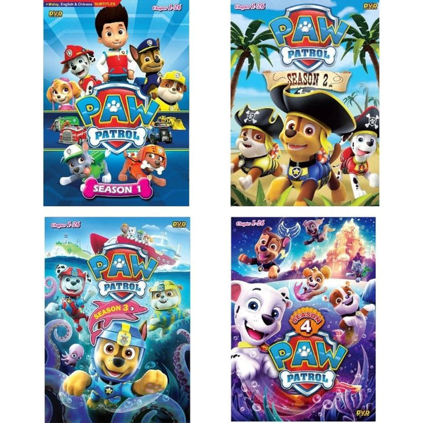 DVD PAW Patrol Season 1-8 Collection Set All Region ~ Brand